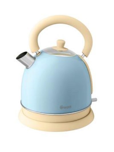 Swan Sk261020Bln Retro Dome Kettle - Blue